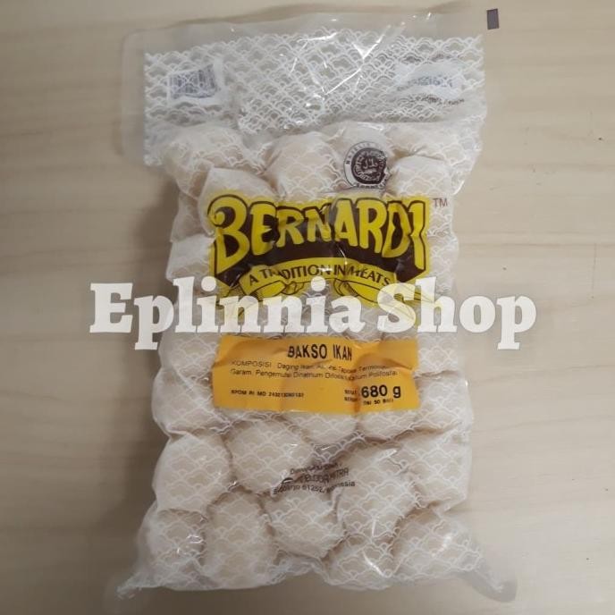 

New Bernadi Bakso Ikan 680 Gr - 50 Biji