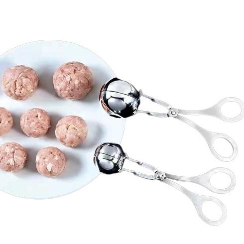 

New Cetakan Pembuat Bakso Manual Gunting Stainles Stell Scoop Meatball 304