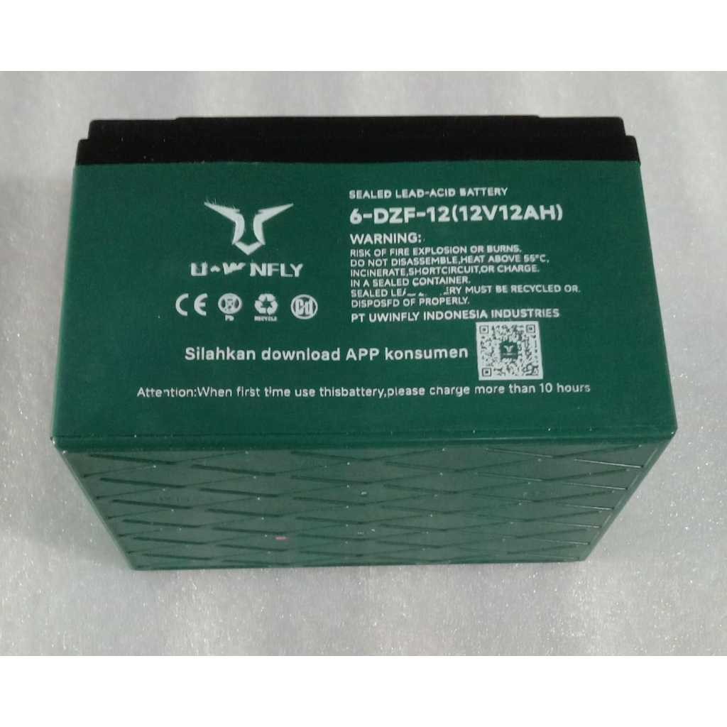 Aki Sepeda Listrik Motor Listrik 12V 12Ah / Batre Sepeda Listrik Motor Listrik E-Bike E-Moto / Aki