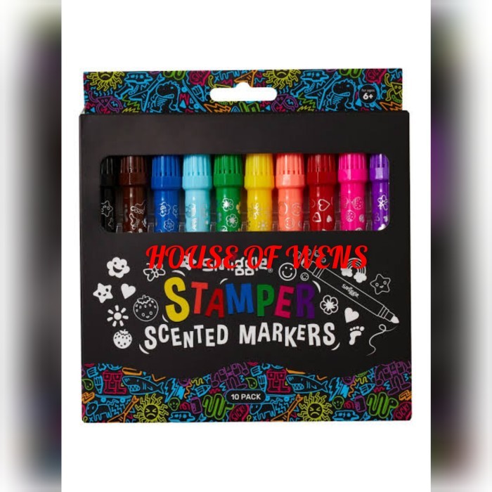 

SMIGGLE STAMPER SCENTED MARKER PACK X10 ORIGINAL