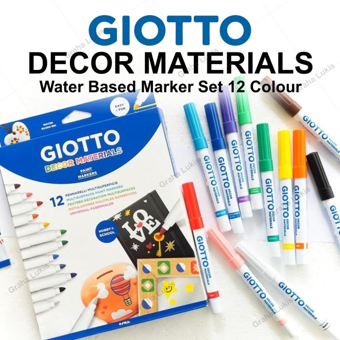 

Giotto Decor Materials set isi 12