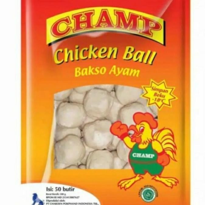 

New Bakso Ayam Champ Isi 50 Pcs