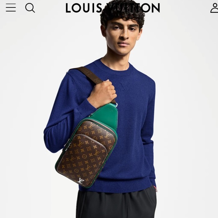 Tas sling bag Pria man LV Louis Vuitton Avenue slingbag Seasonal limited