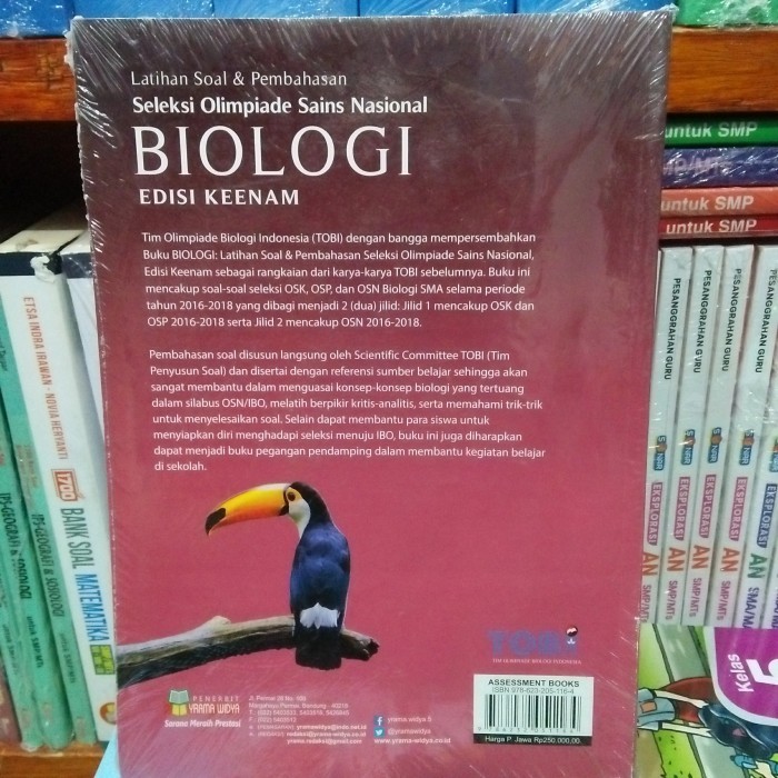 

Terbaru Buku Latihan Soal Pembahasan Seleksi Olimpiade Sains Nasional Biologi Terlaris