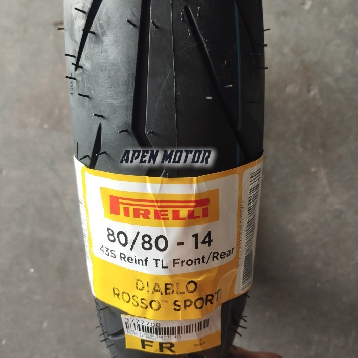 Ban Motor Ring 14 Pirelli Diablo Rosso Sport Ban Motor Matic Tubeless
