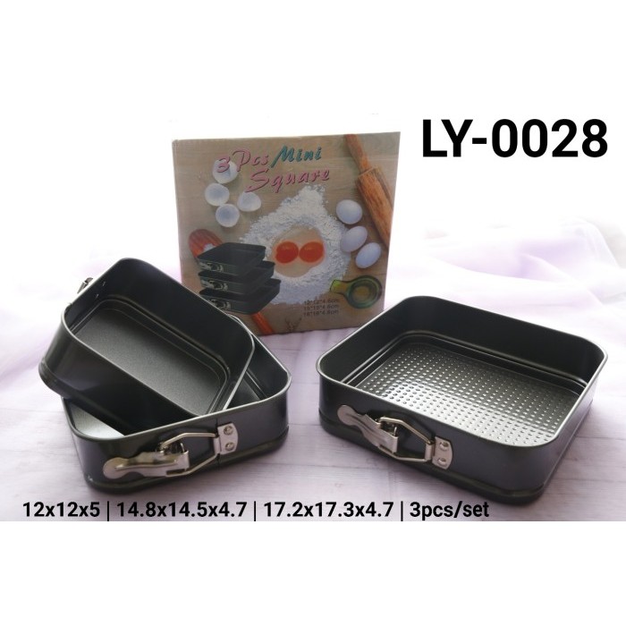 

READY LY-0028 LOYANG TEFLON BONGKAR PASANG TIRAMISU CREAM CAKE