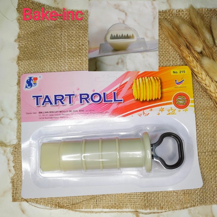 

TERBARU [BAKE-INC] SINLIAN TART ROLL CETAKAN NASTAR GULUNG 215