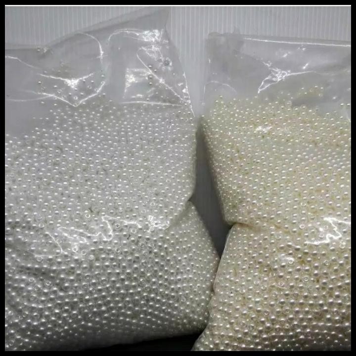 

Terlaris Payet Mutiara Beads Kw1 Jepang 4Mm - 50 Gram Good Quality