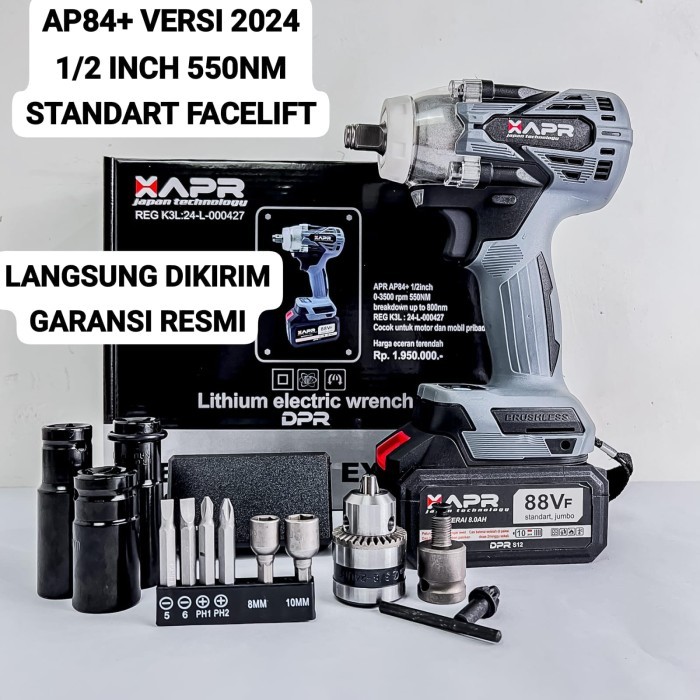 impact wrench 48s APR JAPAN tech mesin pembuka baut ban mobil motor
