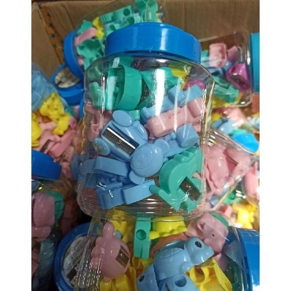 

Discount Rautan Pensil Toples Berbagai Bentuk Unik Isi 24Pcs