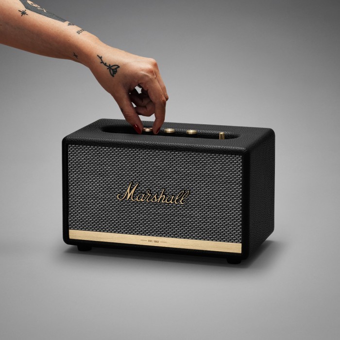 Original Marshall Acton Ii Bluetooth Speaker Black/White
