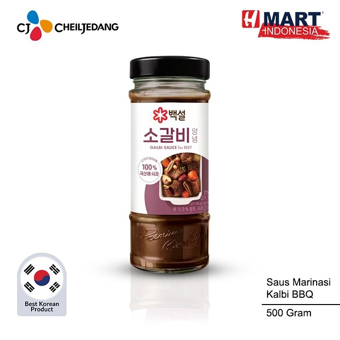 

Cj Beksul Galbi Sauce For Beef - Saus Marinasi Kalbi Bbq 500G