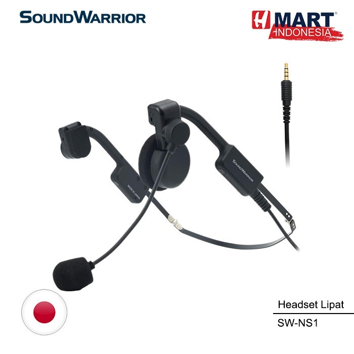 

Soundwarrior Headset Bingkai Kacamata - Headset Lipat Sw-Hw2 Japan