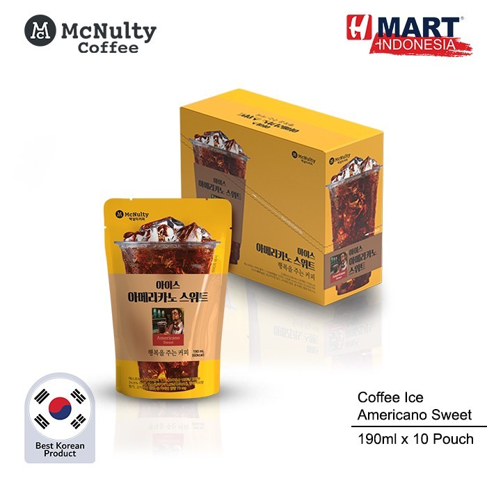 

Mcnulty Coffee Ice Americano Sweet 190Ml X 10 Pouch