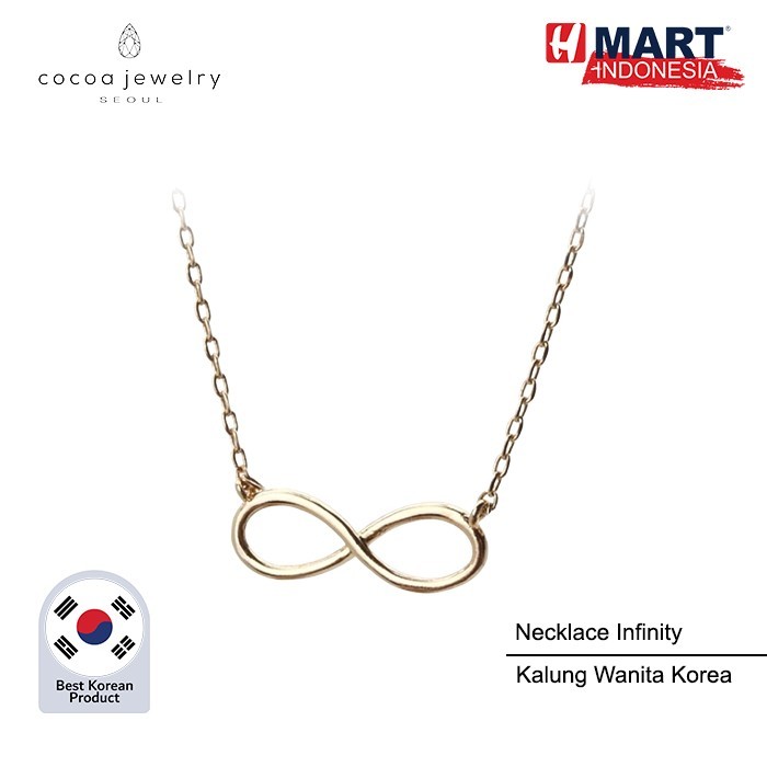 

Cocoa Jewelry Necklace Infinity - Kalung Wanita Korea