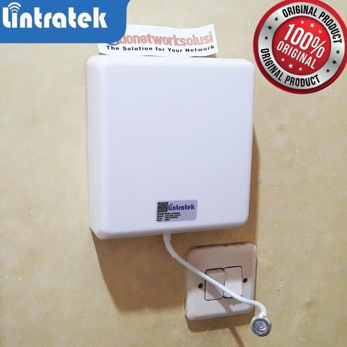 Murah Antena Penguat Sinyal Omni Panel Repeater 2G 3G 4G Lintratek Original