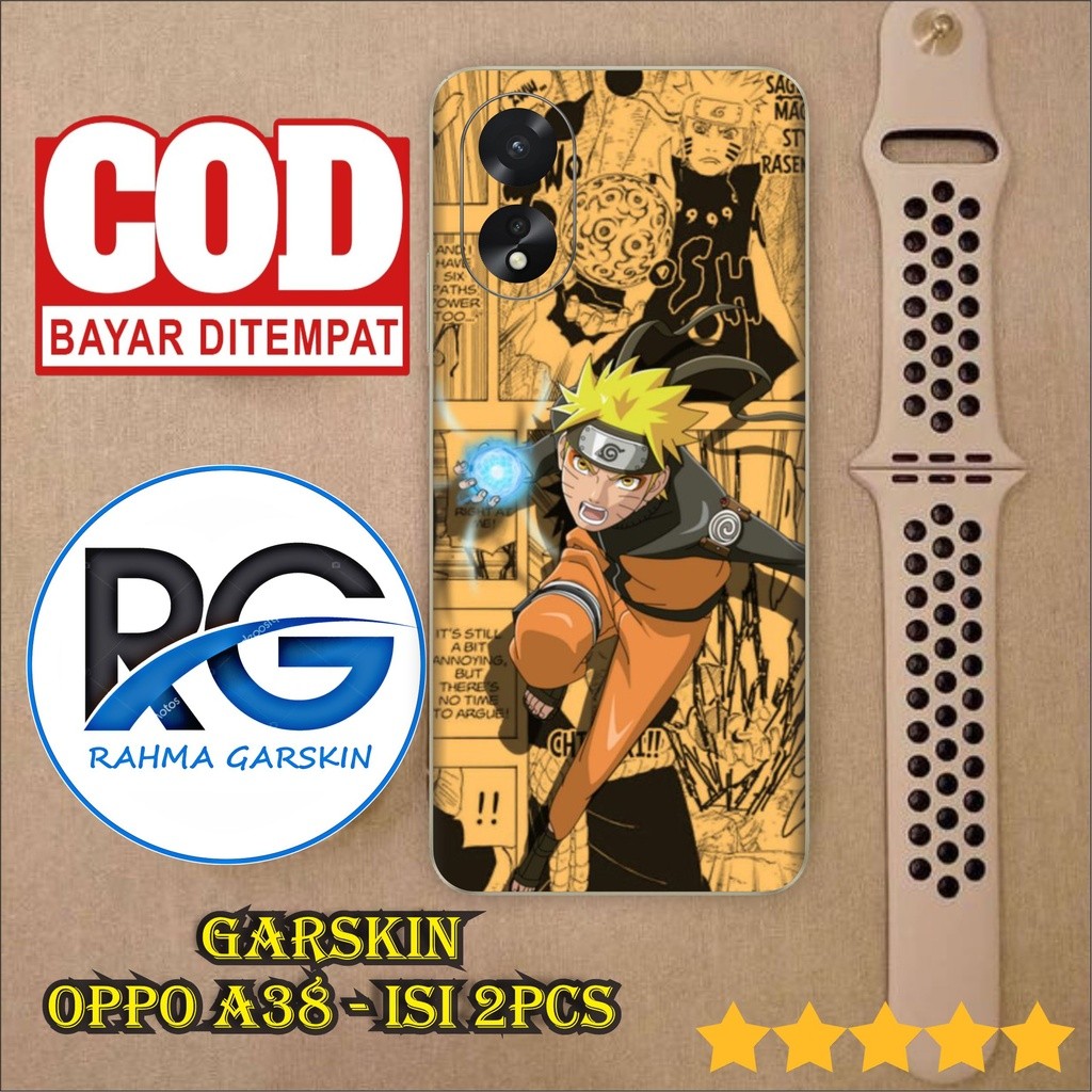 

Terlaris Oppo A38 Garskin Stiker Custom Case Laminasi Tebal COD