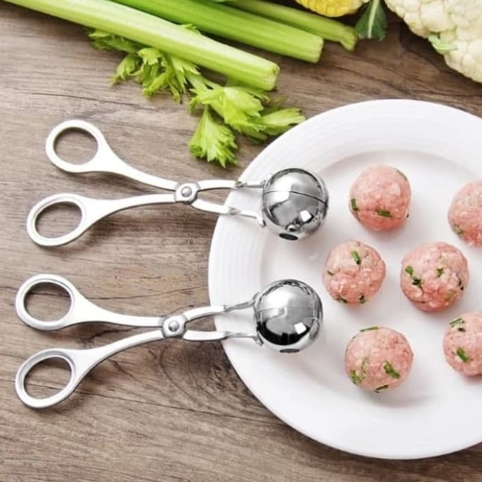 

READY STOCK ALAT CETAKAN BASO MEATBALL MOLD MAKANAN BULAT STANDARD DAN JUMBO