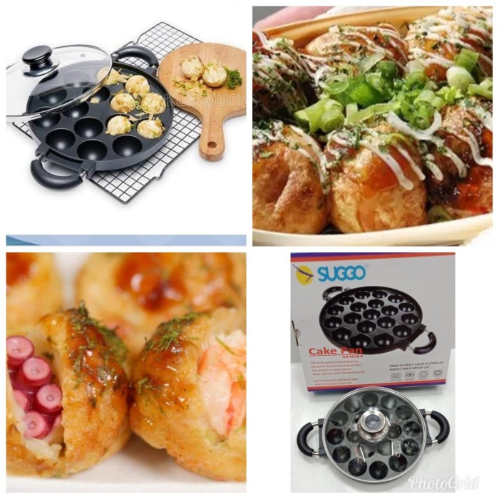 

BEST CETAKAN TAKOYAKI 19 LUBANG TEFLON NON STICK