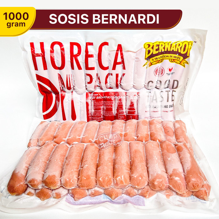 

BERNARDI SOSIS BEEF BREAKFAST 1KG