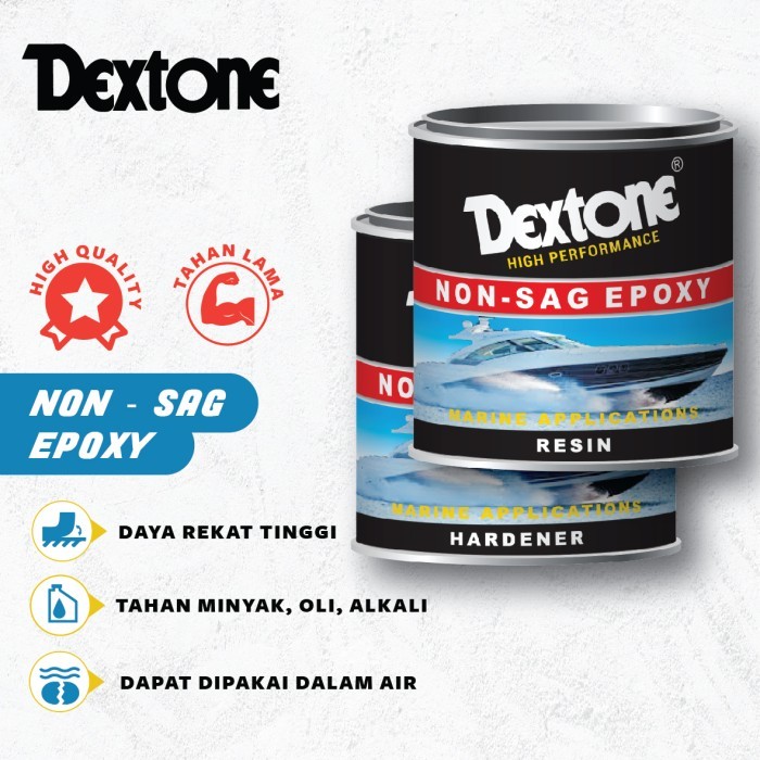 Lem Besi Dextone Epoxy Non Sag 1 KG