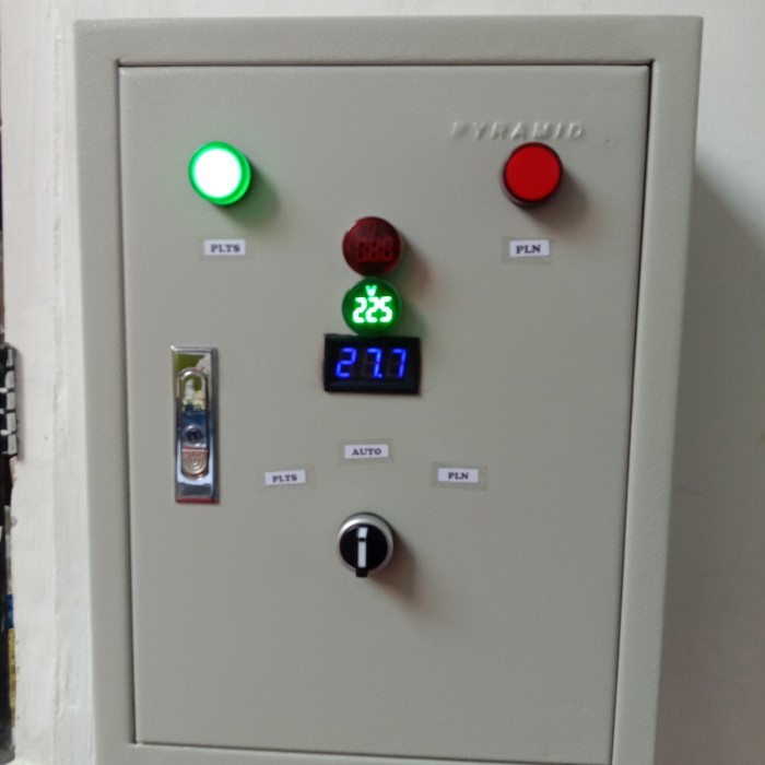 Box Panel Kontrol PLTS (Solar Sel) + Inverter