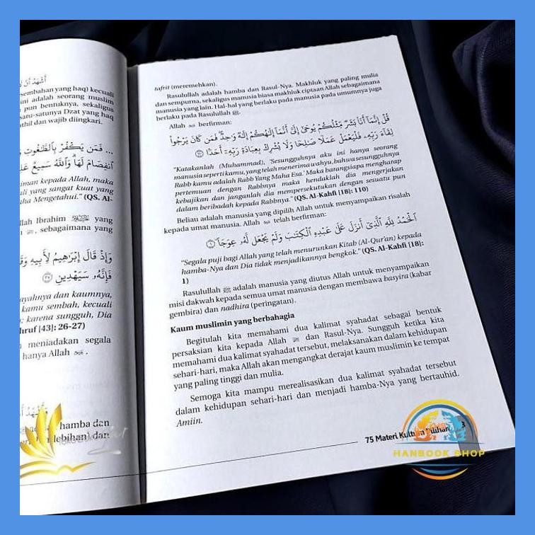 BUKU 75 MATERI KULTUM PILIHAN - PENERBIT INSAN KAMIL