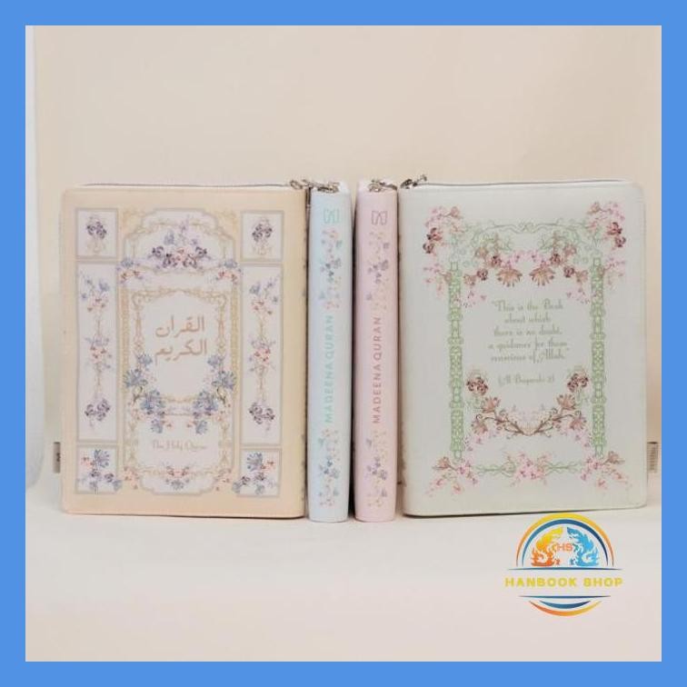 ALQURAN KECIL SAKU SEDANG TERJEMAHAN TAJWID WARNA UNTUK WANITA CANTIK RESLETING A7 A6 A5