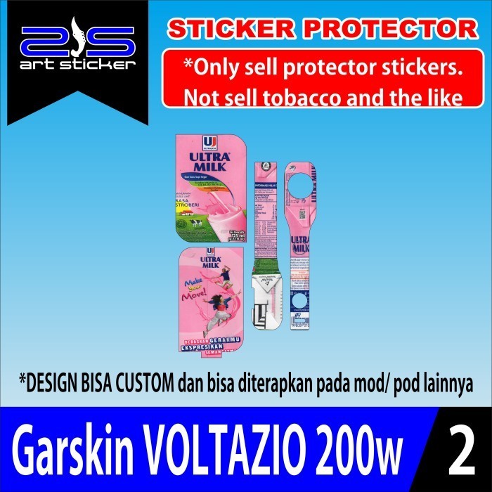 

Terlaris Vol Ta Zio Painter Garskin Stiker Custom Case Laminasi Tebal COD