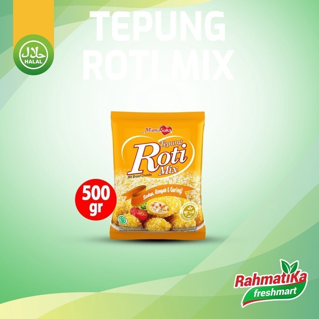 

MamaSuka Tepung Roti Mix 500 gram