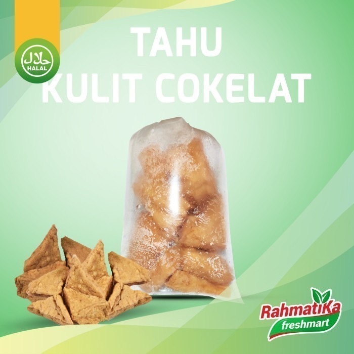 

Tahu Kulit Cokelat Segitiga Isi 10 Pcs