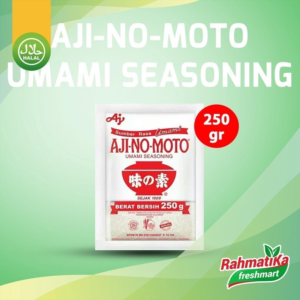 

AJI-NO-MOTO Umami Seasoning / Ajinomoto Penyedap Rasa MSG 250 gram