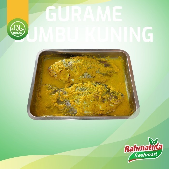 

Ikan Gurame Bumbu Kuning 1 Kg