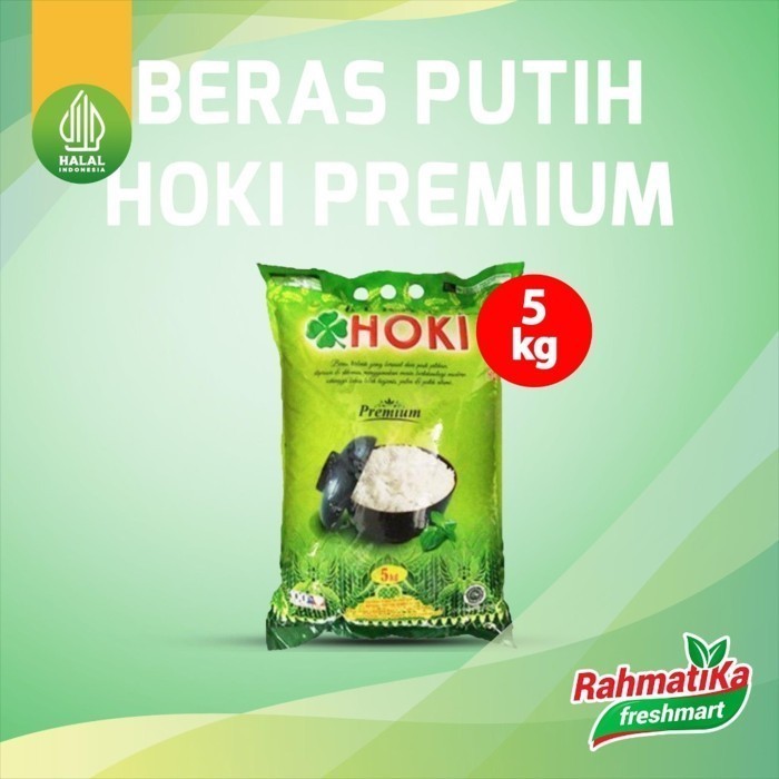 

Beras Hoki Premium / Beras Putih 5 Kg