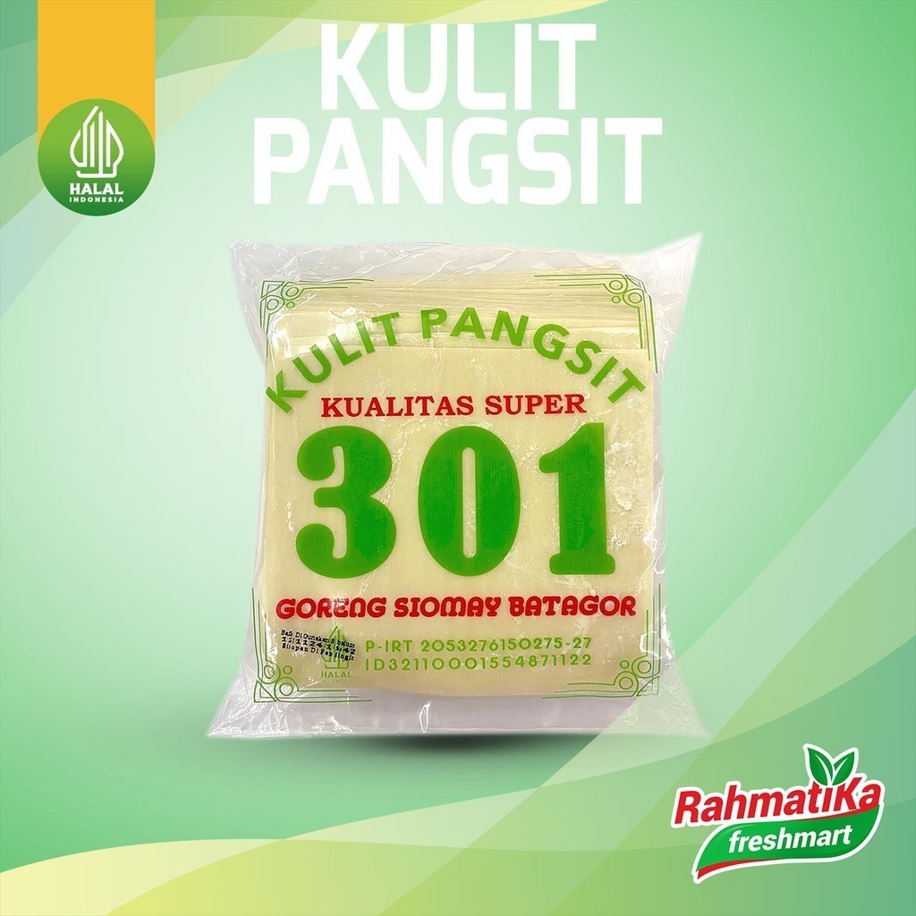 

Kulit Pangsit Cap 301 Kotak Hijau