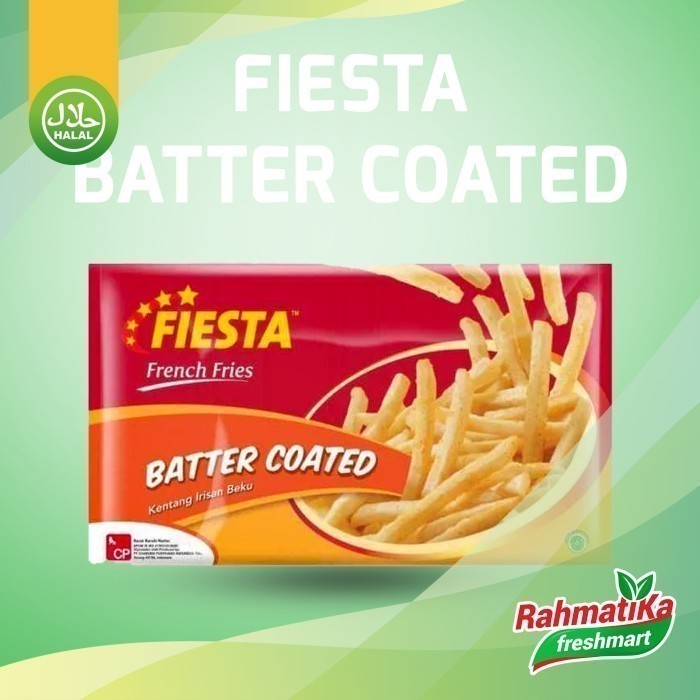 

Fiesta French Fries Batter Coated / Kentang Irisan Beku 500 gram