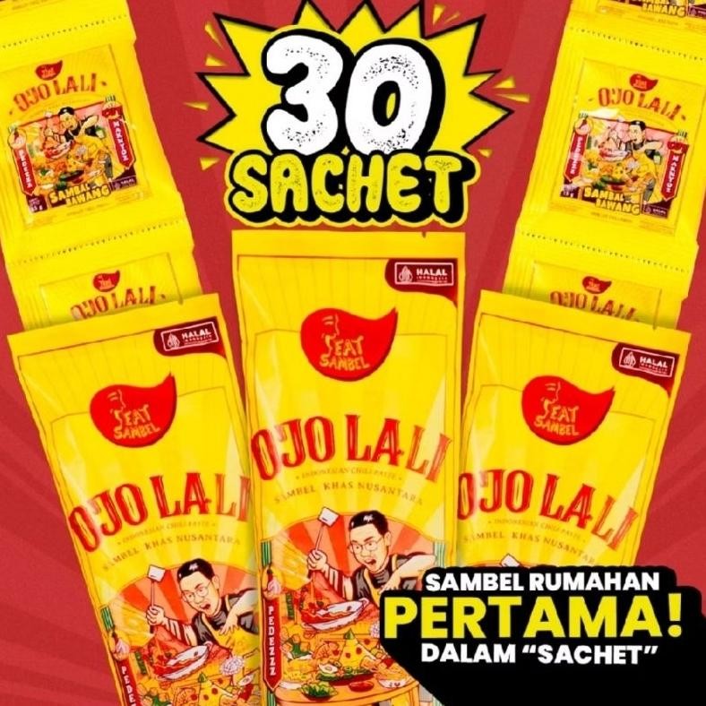 

Eatsambel - Sambel Bawang Ojolali 30 Sachet