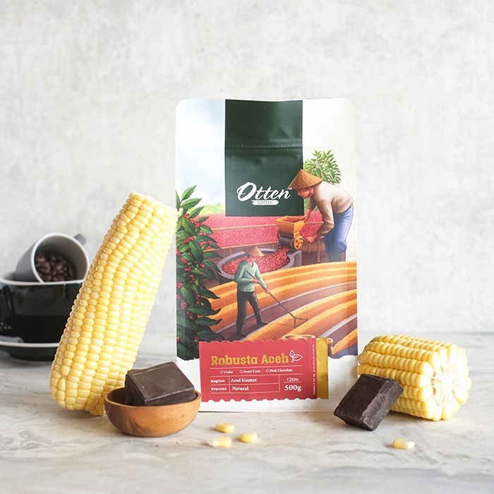 

Kopi Robusta Aceh Gayo 500G - Biji / Bubuk Kopi Coffee