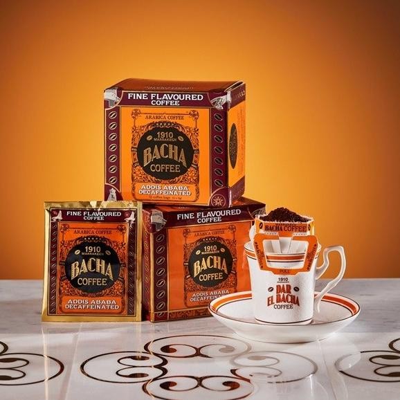 

Bacha Coffee Addis Ababa Decaffeinated 100% Arabica Medium Dark Roast