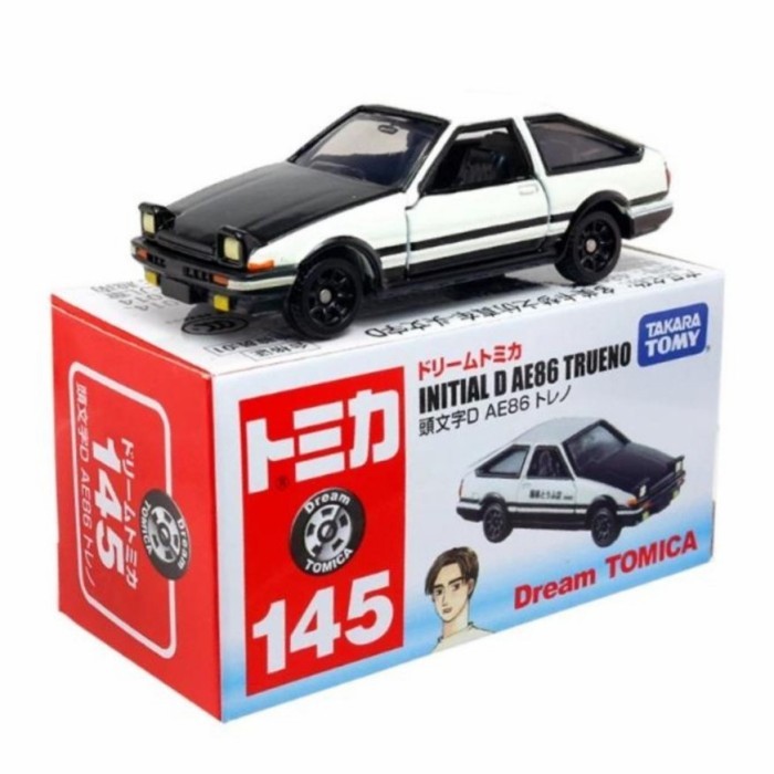 TOMICA INITIAL D TOYOTA AE86 TRUENO TAKARA TOMY BUKAN HOTWHEELS