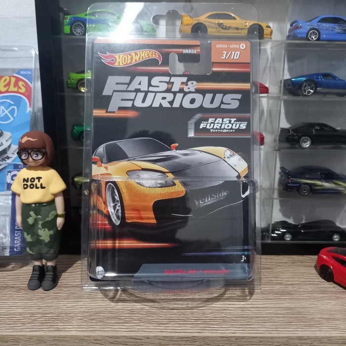 CUSTOM CARD MAZDA RX7 VEILSIDE FAST & FURIOUS 2023 HOT WHEELS