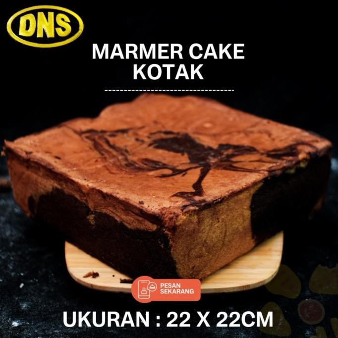 

Marmer Cake 22x22cm / Kue Marmer PREMIUM / Kue Lebaran YAN