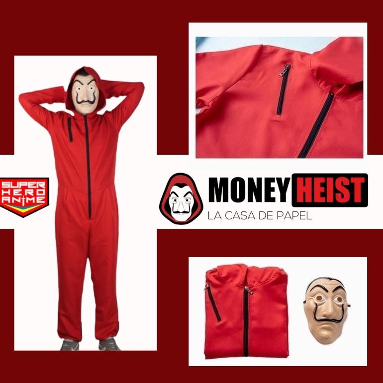 Kostum Dewasa Pria Costume Cosplay Topeng Baju Halloween Karnaval