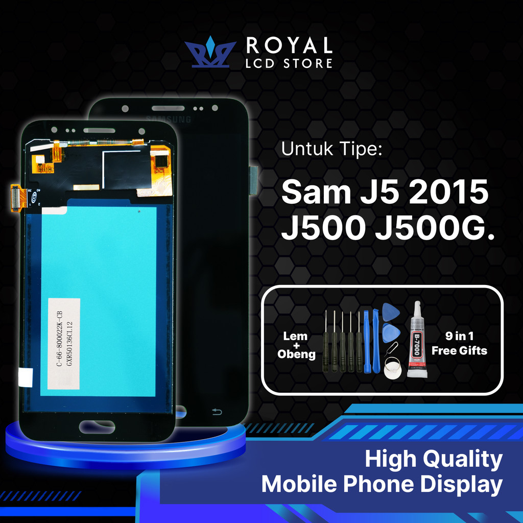 Lcd Samsung J5 2015 J500 J500G Full Set Lcd Touchscreen