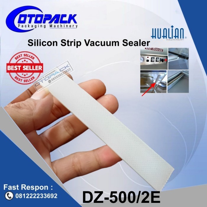 SILICON STRIP VACUUM SEALER DZ-500/2E 510MM X 17MM X 11MM