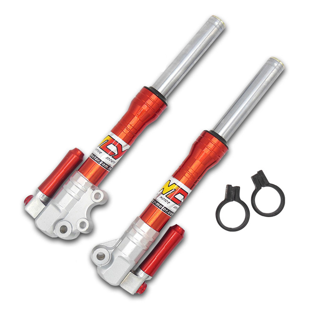 HONYA 2Pcs φ27MM 360mm Motorcycle Front Fork Suspension Shock Absorbers Adjustable Electric-Motorbik