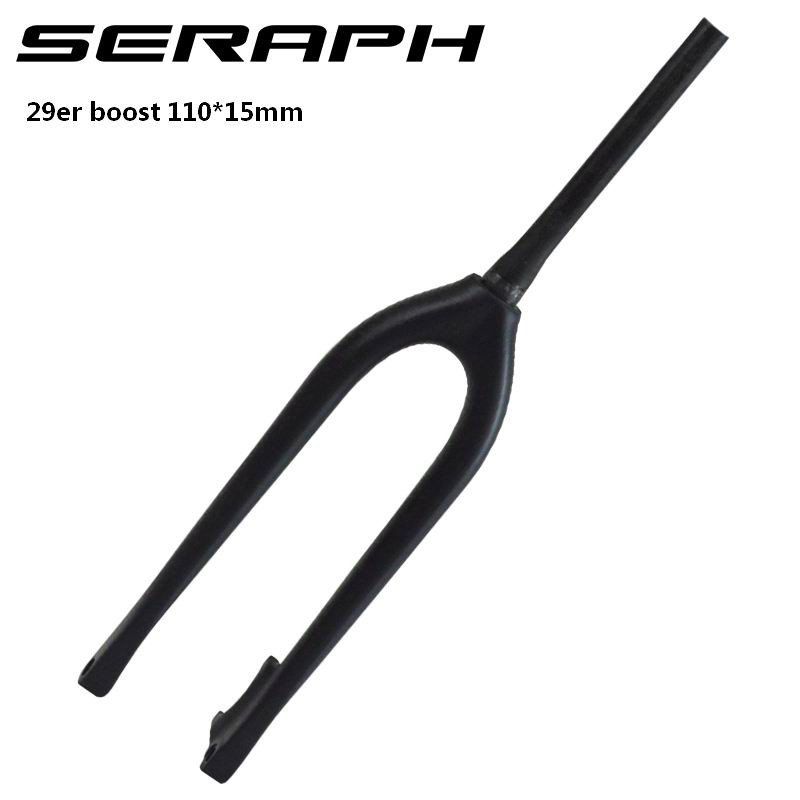 HONYA Seraph-Mountain Bicycle Fork, Boost MTB Fork, 29er fork, 110x15mm, 1-1/8 to 1-1/2 Disc Brake, 