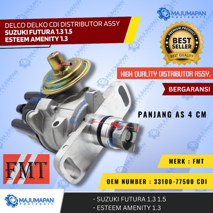 DELCO DELKO CDI DISTRIBUTOR ASSY SUZUKI FUTURA CARBURATOR CARBU KARBU