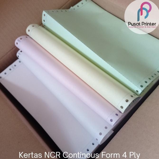 

Kertas NCR Continous Form 4 Ply Nota Faktur Invoice Surat Jalan