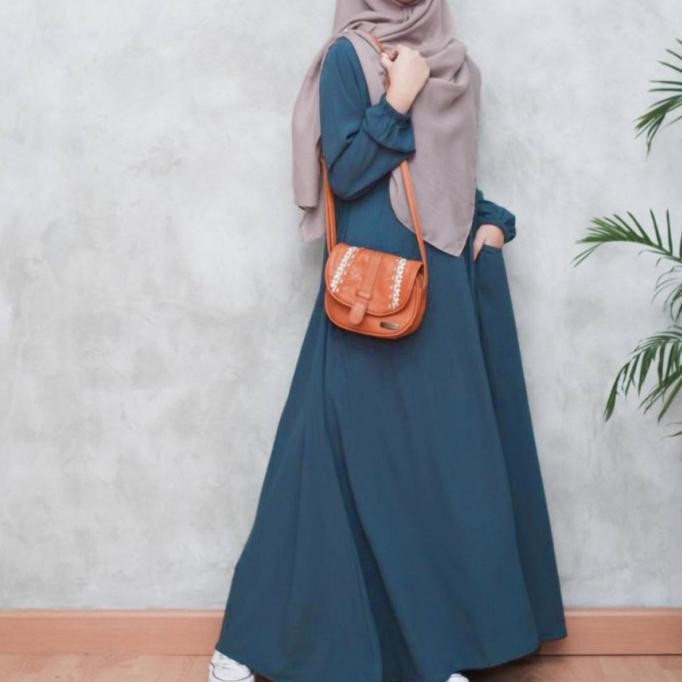 aliva dress gamis wanita hijab azzahra